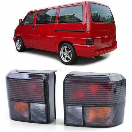 Osvetlenie Zadné svetlá čierne tmavé (pár) pre VW T4 Bus Transporter Caravelle 90-03 | race-shop.sk