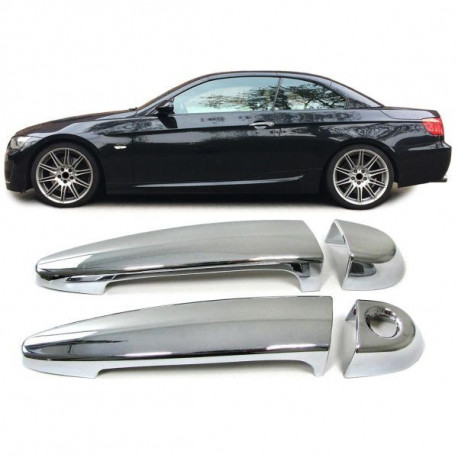 Body kit a vizuálne doplnky RACES kryty kľučiek dverí pre BMW E92 E93 1ER E81 E82 E88, chróm | race-shop.sk