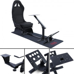 Konzola simulátora/ playseat (set) 6 so sedačkou + koberec pre Playstation Xbox PC