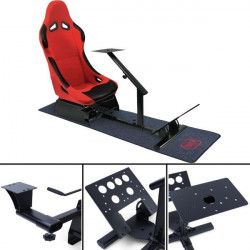 Konzola simulátora/ playseat (set) 8 so sedačkou + koberec pre Playstation Xbox PC