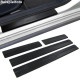 Body kit a vizuálne doplnky Nerezová ochrana prahu čierna pre Nissan Qashqai +2 10-13 | race-shop.sk