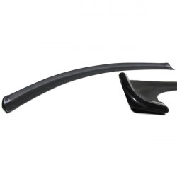 Zadný spoiler lip (lepiaci) Univerzálny flexibilný 1.45mx2cm čierna