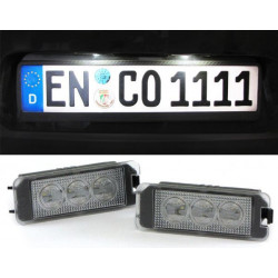 LED osvetlenie značky s vysokou svietivosťou Biele 6000K pre VW new Beetle od roku 2006
