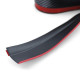 Body kit a vizuálne doplnky Predný spoiler lip Univerzálny flexibilný 2,5mx5cm carbon červená | race-shop.sk