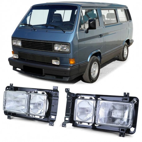 Osvetlenie RACES predné svetlá pre Corner rectangle double VW T3 79-92 | race-shop.sk