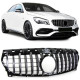 Body kit a vizuálne doplnky Čierna chrómová športová maska pre Mercedes CLA C117 W117 16-19 facelift | race-shop.sk