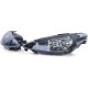 Osvetlenie RACES predné svetlá pre adapter Peugeot 206 all models 98 (H7), číra, čierna | race-shop.sk