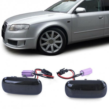 Osvetlenie LED bočná Smerovka čierna pre Audi A4 B6 B7 TT 8J A3 8P A6 C5 A8 D3 | race-shop.sk