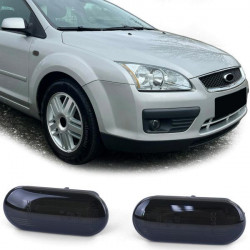 LED bočná Smerovka čierna pre Ford Focus 2 04-08 Fusion Fiesta 5 01-08