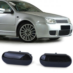 RACES LED bočné smerovky (SEQ) pre VW Golf 3 + 4 Bora Lupo Up!, čierna