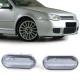 Osvetlenie Bočné dynamické LED smerovky Číre pre VW Golf 3 + 4 Bora Lupo Up! | race-shop.sk