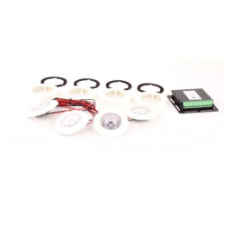 Hella Interiérové stropné svetlá LED (pár) biele univerzálne 9-32 Multivolt