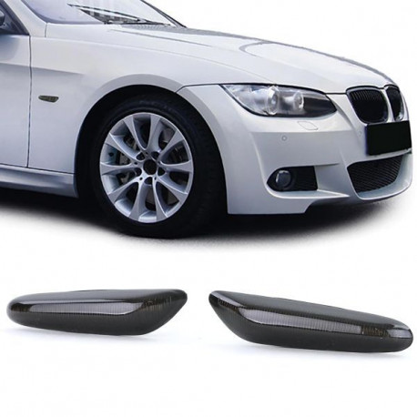 Osvetlenie LED bočná Smerovka tmavá čierna vhodná pre BMW 3 Series E46 01-05 E90 E91 E92 E93 | race-shop.sk