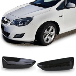 Dynamic LED Side Indicators Black for Opel Astra J + K Insignia B 17-19