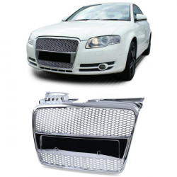 Maska chladiča chrom pre Audi A4 B7 04-07 Cabrio 06-09