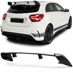 Zadný strešný spojler lesklý čierny pre Mercedes A Class W176 od 12