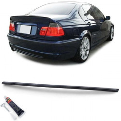 Zadný lip spojler sport čierny lesklý s ABE pre BMW 3 series E46 sedan 98-05