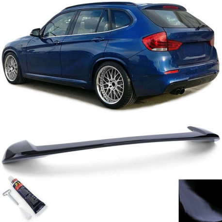 Body kit a vizuálne doplnky Športový zadný Lesklý čierny lip spojler performance pre BMW X1 E84 09-15 | race-shop.sk