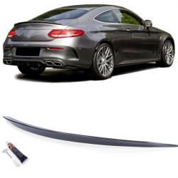 Zadný spojler lip carbon pre Mercedes C Class C205 Coupe od 15