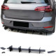 Body kit a vizuálne doplnky Zadný difúzor čierna lesklá pre VW Golf 7 GTI Sedan 13-20 | race-shop.sk