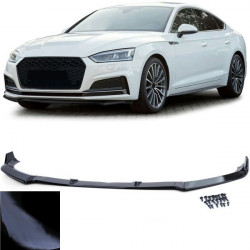 Spojler lip predného nárazníka čierny lesklý pre Audi A5 F5 od 16
