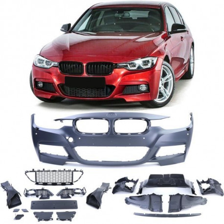 Body kit a vizuálne doplnky RACES predný nárazník (Sport) pre BMW 3 Series F30 F31 11-19 | race-shop.sk