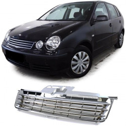 Maska chladiča sport bez loga chrom pre VW Polo 9N 01-05