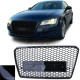 Body kit a vizuálne doplnky Maska chladiča sport bez loga čierna lesklá pre Audi A7 C7 4G 10-14 | race-shop.sk