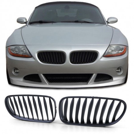 Body kit a vizuálne doplnky Maska chladiča performance matná čierna pre BMW Z4 E85 E86 02-09 | race-shop.sk
