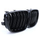 Body kit a vizuálne doplnky RACES maska chladiča (Double Bar Performance) pre BMW E81 E82 E87 E88 LCI, lesklá | race-shop.sk