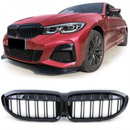 Body kit a vizuálne doplnky Mriežky chladiča (dvojité) performance lesklé pre BMW 3 series G20 G21 od 18 | race-shop.sk