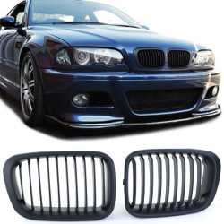 Mriežky chladiča performance matné pre BMW 3 Series E46 Sedan/ Touring 98-01