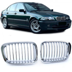 Mriežky chladiča performance chrom pre BMW 3 Series E46 Sedan/ Touring 98-01