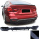 Body kit a vizuálne doplnky Zadný difúzor performance lesklý (dvojitá koncovka) pre BMW 3 Series GT F34 | race-shop.sk