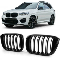 Mriežky chladiča sport lesklá vhodné pre BMW X3 G01 X4 G02 od 17