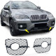 RACES rámiky hmlových svetiel pre BMW X6 E71 06-14