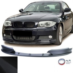 Predný lip spojler performance čierny matný pre BMW 1 Series E82 E88 11-13