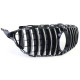 Body kit a vizuálne doplnky RACES maska chladiča (Sport) pre Mercedes C Class W205 S205 14-18, lesklý čierny chróm | race-shop.sk