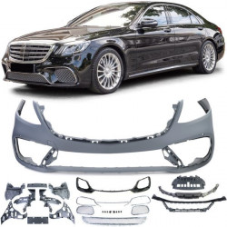 Predný športový nárazník 65 pre Mercedes S Class W222 Facelift 17-20