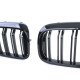 Body kit a vizuálne doplnky Čierne lesklé mriežky chladiča (dvojité) performance pre BMW 6 Series GT G32 17-20 | race-shop.sk