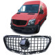 Body kit a vizuálne doplnky Čierna lesklá mriežka chladiča sport pre Mercedes Sprinter W906 Facelift 13-18 | race-shop.sk