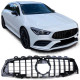 Body kit a vizuálne doplnky RACES maska chladiča (Sport) pre Mercedes CLA X118 from 19, lesklá čierna | race-shop.sk