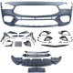 Body kit a vizuálne doplnky Predný športový nárazník s mriežkami a doplnkami pre Mercedes CLA X118 od 19 | race-shop.sk