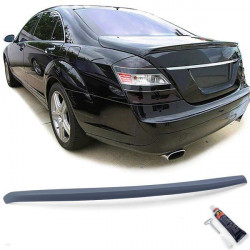 Zadný kufrový spojler sport s ABE pre Mercedes S Class W221 05-13