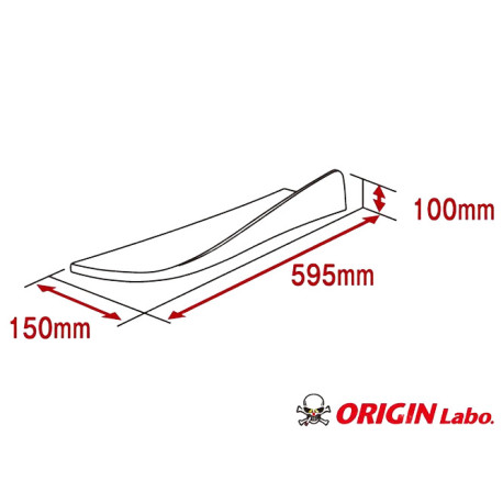 Body kit a vizuálne doplnky ORIGIN LABO univerzálne canardy, karbón | race-shop.sk