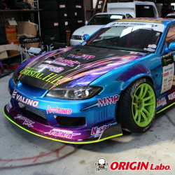 ORIGIN LABO predné blatníky (SameEra) 55mm s prieduchmi pre Nissan Silvia S15
