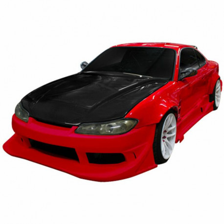 Body kit a vizuálne doplnky Origin Labo Attack Line Predný nárazník pre Nissan Silvia S15 | race-shop.sk