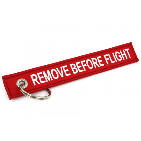 Kľúčenky Jet tag kľúčenka "Remove before flight" | race-shop.sk