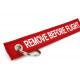 Kľúčenky Jet tag kľúčenka "Remove before flight" | race-shop.sk