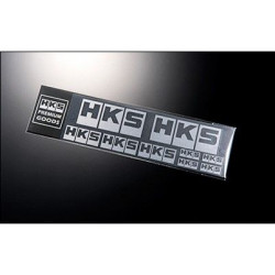 HKS Sticker - Nálepka s logom metalická